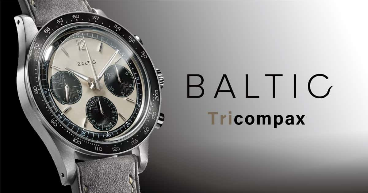 オリジナル写真多数】BALTIC『TRICOMPAX（トリコンパックス）』をレビューします！！ | 腕時計喫茶-Wristwatch-Tearoom-